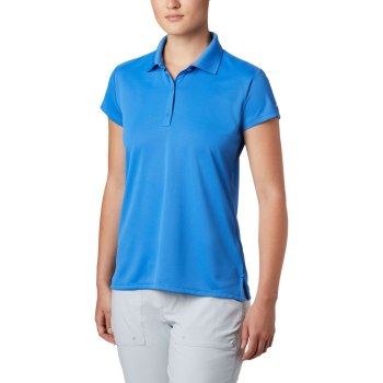 Columbia PFG Innisfree Short Sleeve, Polo Azules Para Mujer | 531964-XUF